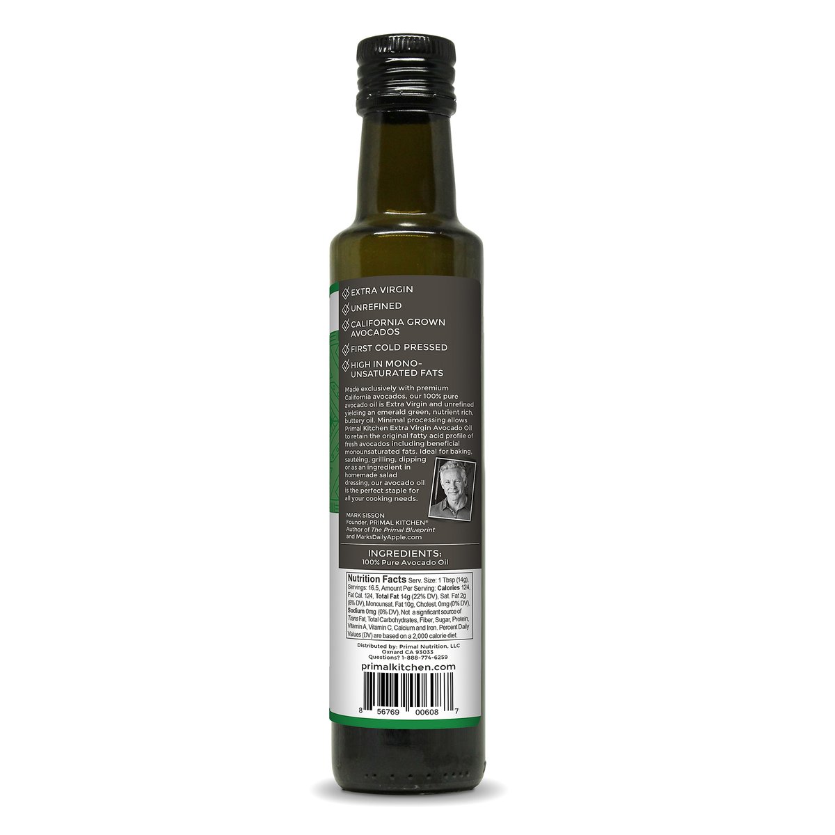 Primal Kitchen California Extra Virgin Olive Oil Keto Virgin shop